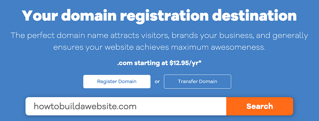 Select a Domain on Hostgator Dylankyang | The Complete Beginner's Guide on How to Build a Website in 4 Simple Steps